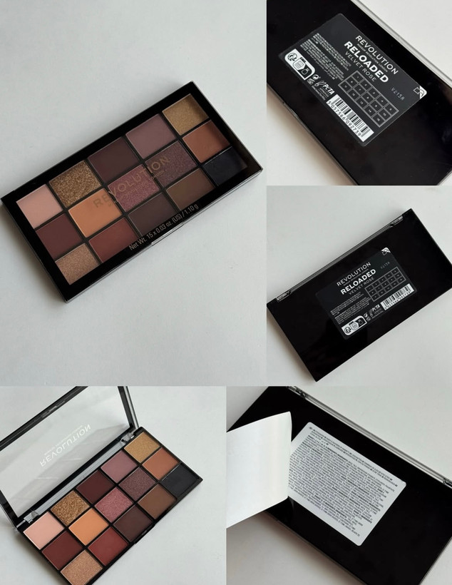 پالت ۱۵رنگ ولوت رز رولوشن اصل